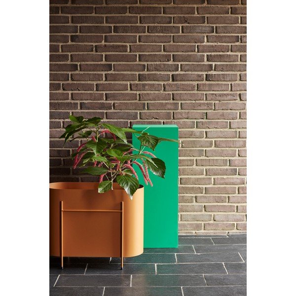 Narančasta metalna tegla za cvijeće Hübsch Planter-image-1