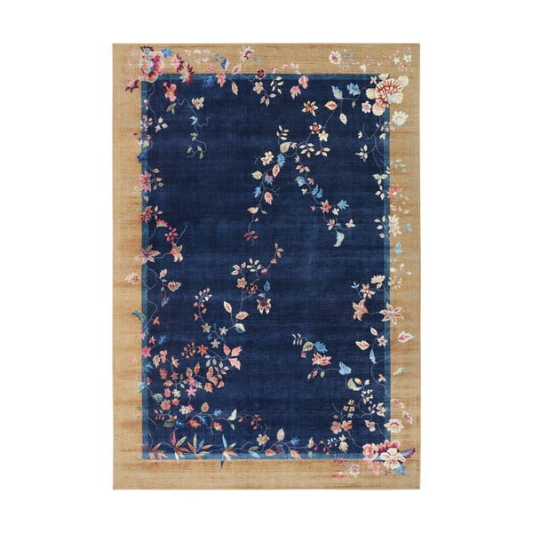 Tamno plavo-bež tepih 80x150 cm Amira – Hanse Home