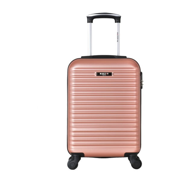 Ružičasti putni kofer na kotačima Bluestar Mirassa, 31 l