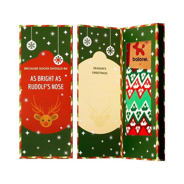 Čarape u poklon Box Ballonet Socks sezone Pozdrav čarapa s Flanke, veličine 36 - 40-image-1
