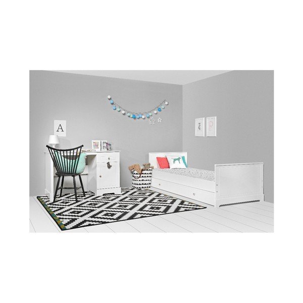 Bijela ladica za ispod kreveta BELLAMY Marylou, 90 x 200 cm-image-4