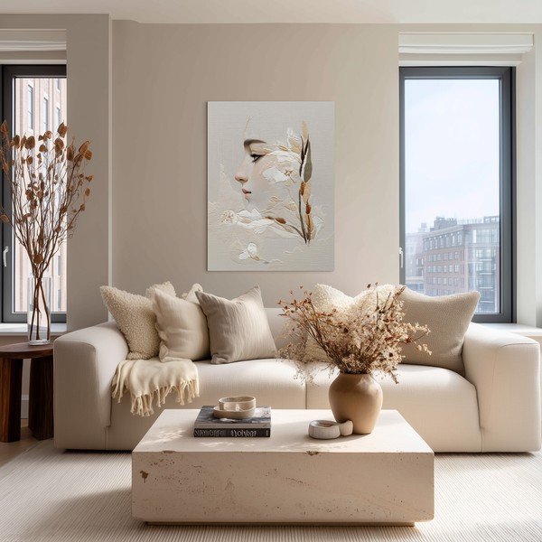 Slika 60x80 cm Stitched Bloom – Styler-image-2