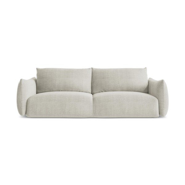 Bež sklopiva sofa 230 cm Leila – Makamii