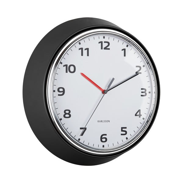 Zidni sat ø 34 cm Modern Retro – Karlsson-image-2