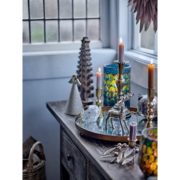 Stakleni ukrasni pladanj ø 35 cm Glacier – Bloomingville-image-1