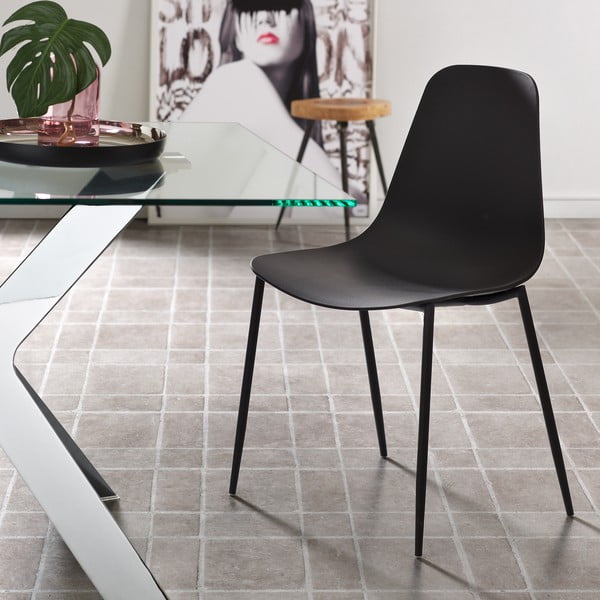 Černá jídelní židle La Forma Wassu-image-3