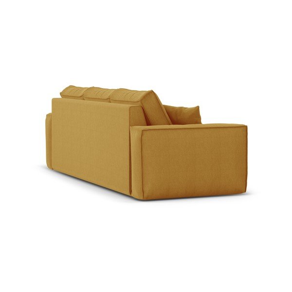 Žuta sofa Cosmopolitan Design Miami, 245 cm-image-3