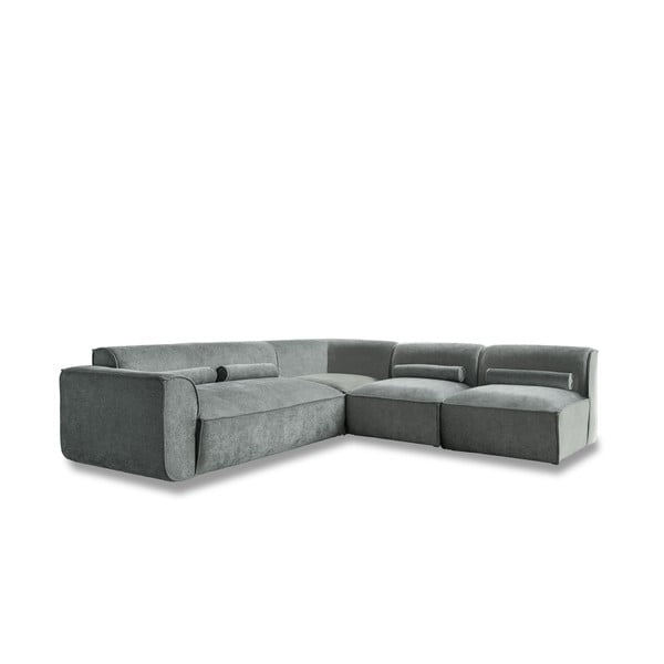 Svijetlo zelena kutna garnitura (s desnim kutom) Flex Felix – Miuform