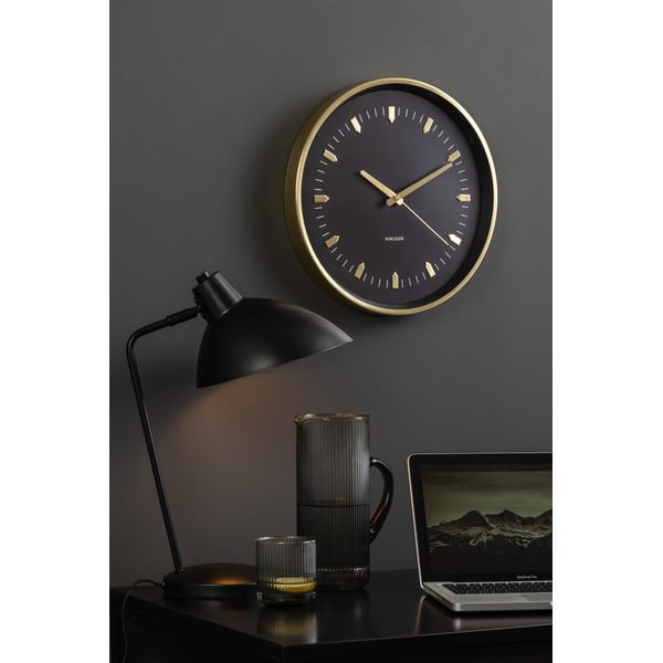 Zidni sat ø 35 cm Arrow Batons – Karlsson-image-2