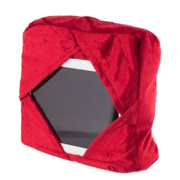 Crveni multifunkcionalni jastuk s držačem za iPad InnovaGoods