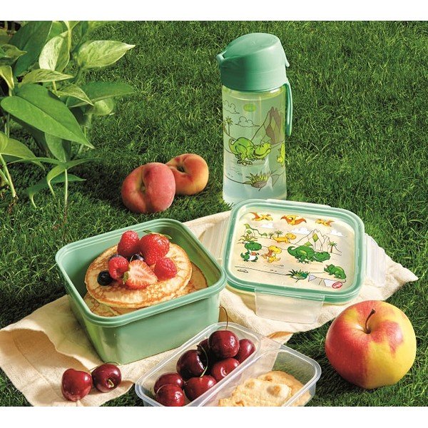 Zelena dječja boca od tritana 500 ml Dinosaur – Snips-image-1