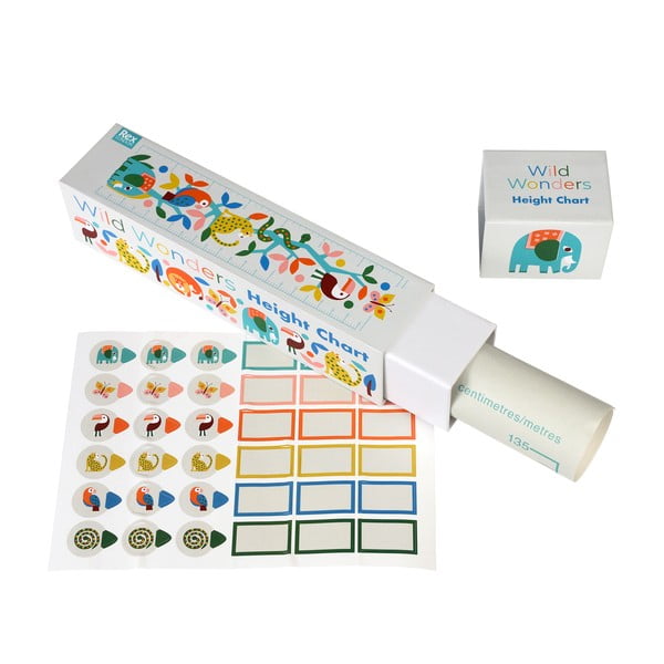 Dječja naljepnica s motivom metra za zid 28,5x115 cm Wild Wonders – Rex London-image-2