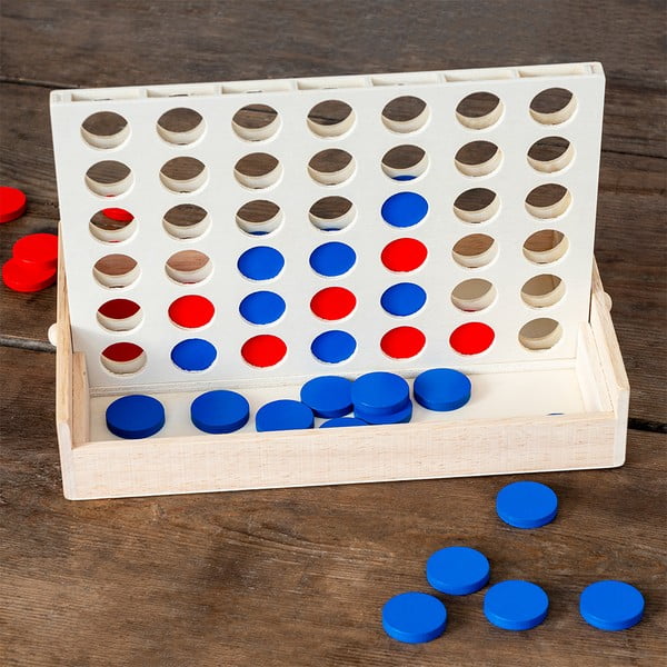 Tic-tac-toe Four in a Row game set – Rex London-image-1