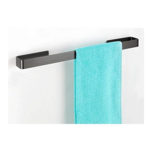 Antracit sivi zidni držač za ručnike Wenko Montella, dužina 61 cm-image-2
