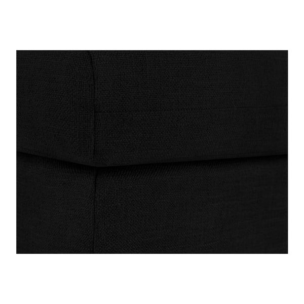 Crna taburea za noge Mazzini Sofas Iris-image-3
