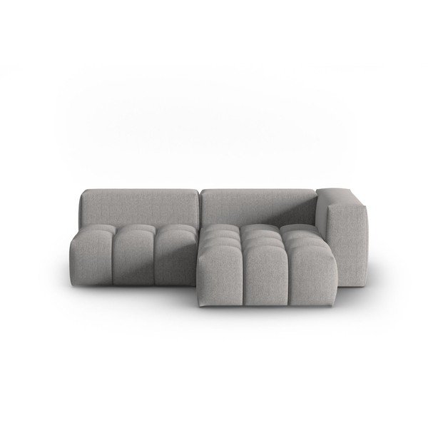 Siva kutna garnitura (s desnim kutom/s ležaljkom) Verona – Cosmopolitan Design-image-3