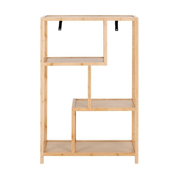 Biblioteka od bambusa u prirodnoj boji 77x114 cm Moso – Actona