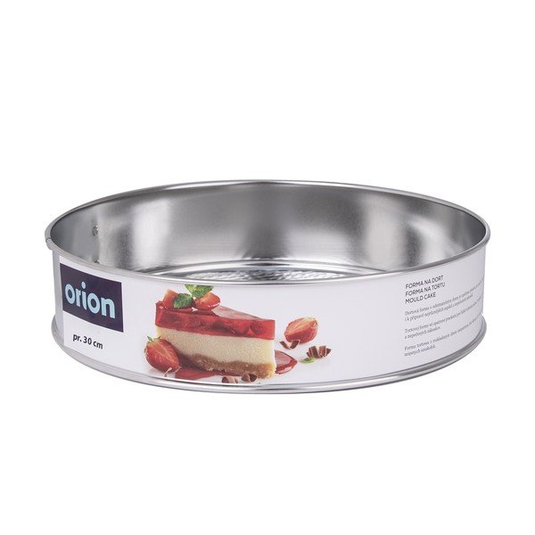 Aluminijski/kositren kalup za pečenje za torte ø 30 cm – Orion-image-3