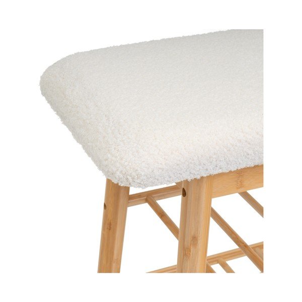 Bijela/u prirodnoj boji klupa – Casa Selección-image-1