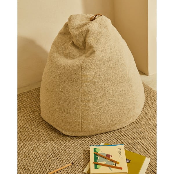 Bež vreća za sjedenje Vicka – Kave Home-image-1