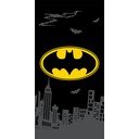 Crni pamučan dječji ručnik 70x140 cm Batman "The Emblem" – Jerry Fabrics