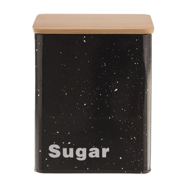 Limena posuda za šećer s drvenim poklopcem Orion Sugar Marble