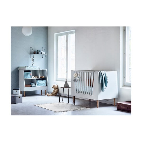 Plavi krevetić Done by Deer, 120 x 60 cm-image-1