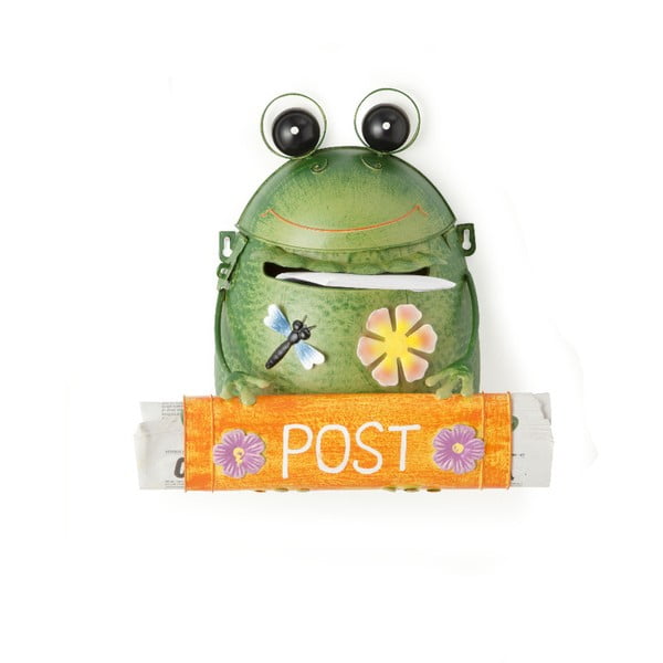 Narančasti poštanski sandučić u obliku žabe Brandani Post