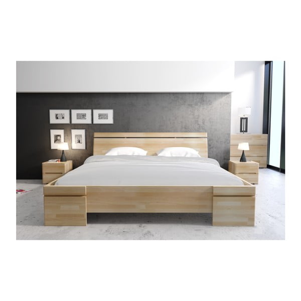 Bračni krevet od bukovog drveta SKANDICA Sparta Maxi, 160 x 200 cm-image-4