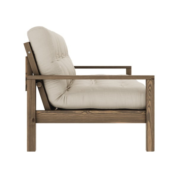 Bež sklopiva sofa 205 cm Knob – Karup Design-image-4
