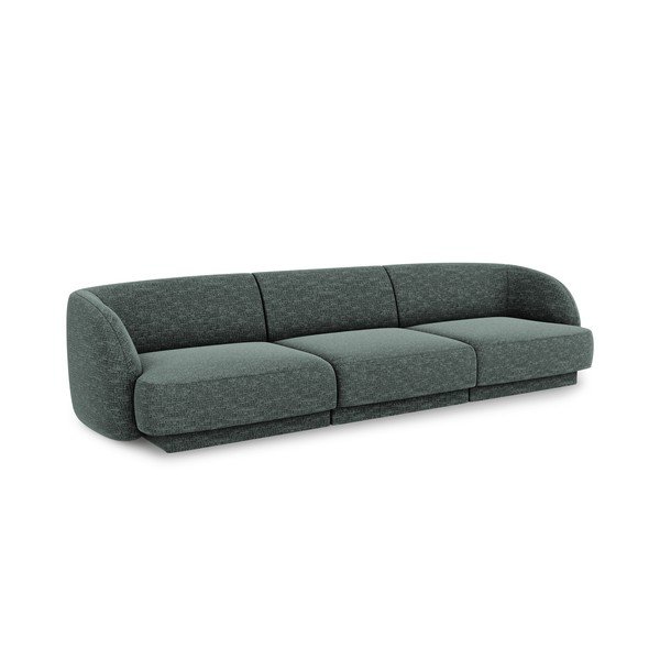 Tamno zelena sofa 259 cm Miley - Micadoni Home-image-2