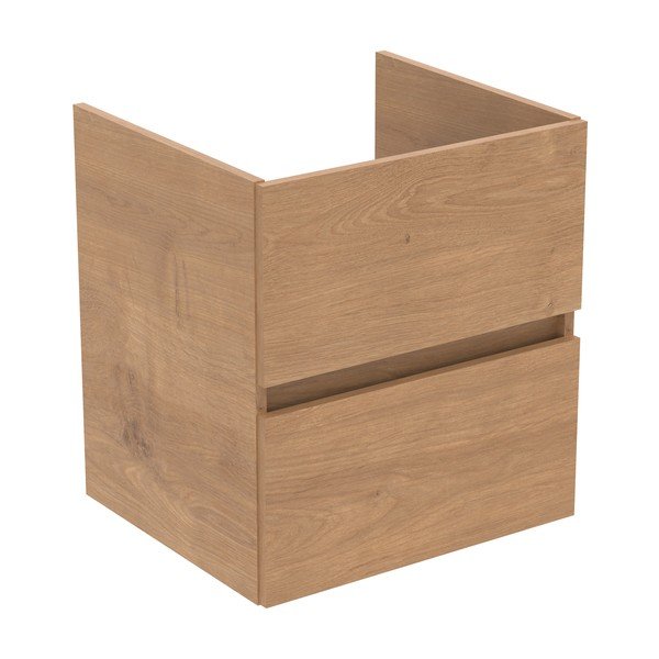 Zidni ormarić za ispod umivaonika u dekoru hrasta u prirodnoj boji 50x55 cm Eurovit+ – Ideal Standard-image-1