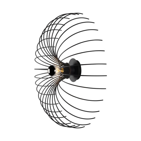 Crna zidna lampa Opilio – Squid Lighting