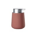 Svijetlo crveni porculanski dozator sapuna 250 ml Nova – Zone