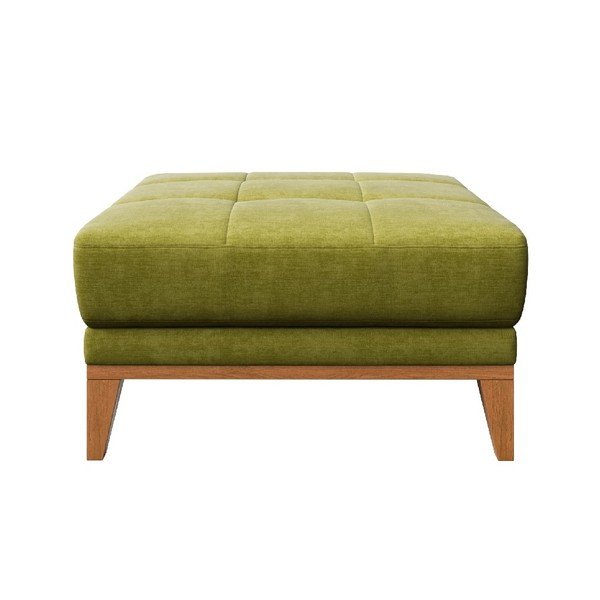 Maslinasto zelena taburea MESONICA Musso Tufted-image-1