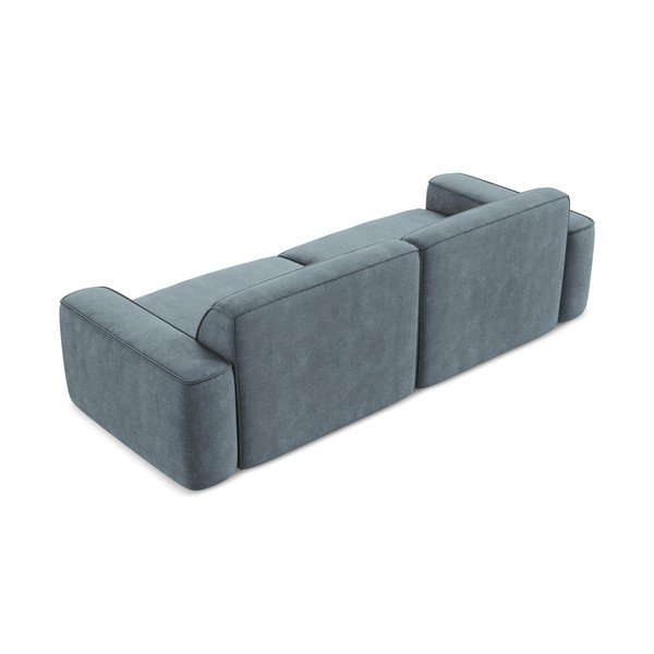Prljavo plava sofa od šenila 244 cm Omao – Makamii-image-3