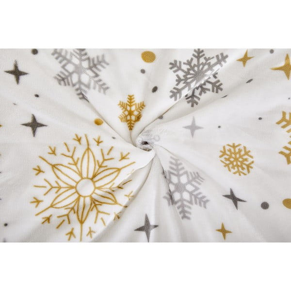 Krem posteljina za krevet za jednu osobu od mikropliša 140x200 cm Magic – My House-image-1