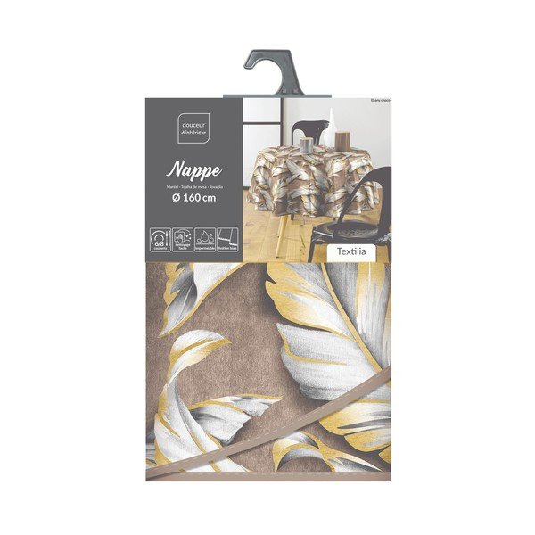 Perivi stolnjak ø 160 cm Ebany – douceur d'intérieur-image-4