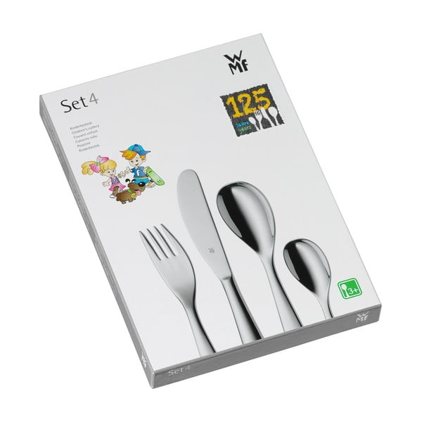 4-dijelni set dječjeg pribora za jelo od nehrđajućeg čelika WMF Cromargan® Zwerge-image-1