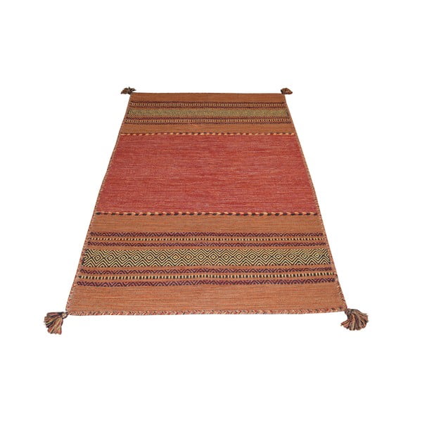 Narančasti pamučni tepih Webtappeti Antique Kilim, 60 x 240 cm
