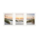 Slike u setu 3 kom 30x40 cm Sunrise on the Beach – knor