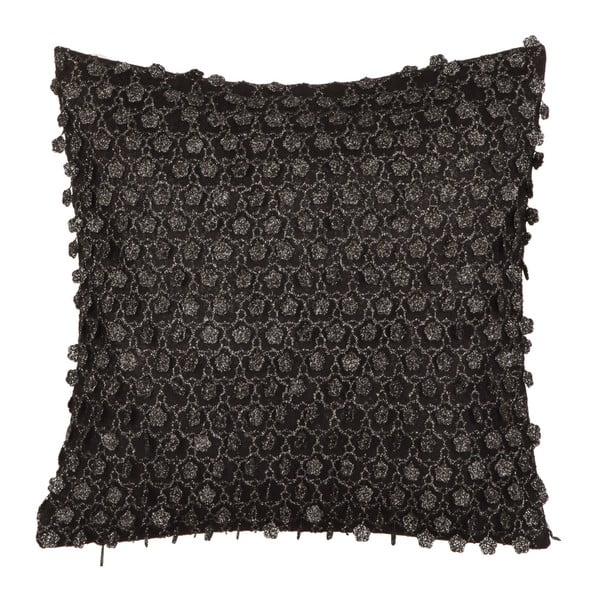 Crni obostrani jastuk Kate Louise Bulio, 45 x 45 cm