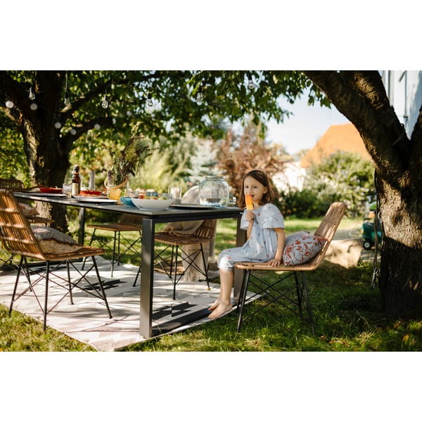 Vrtni set od 2 pletene stolice od umjetnog ratana Bonami Essentials Gabriela-image-1