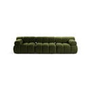 Zelena sofa od bouclé tkanine 282 cm Bellis – Micadoni Home