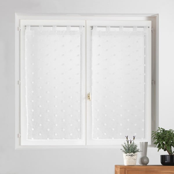 Bijela prozirna zavjesa 60x120 cm Pompinou – douceur d'intérieur-image-1
