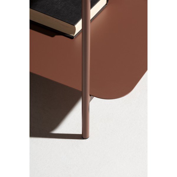 Metalni stolić za kavu boje terakote 70x73 cm Beatrix – MOME-image-2