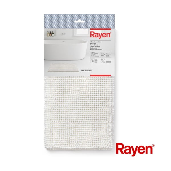 Bijela kupaonska prostirka 50x80 cm – Rayen-image-4