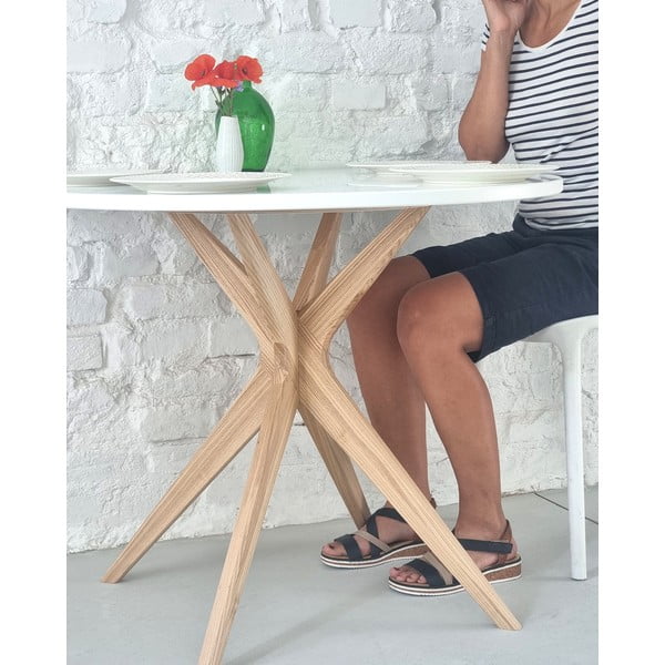 Blagovaonski stol 90x90 cm Jubi – Ragaba-image-3