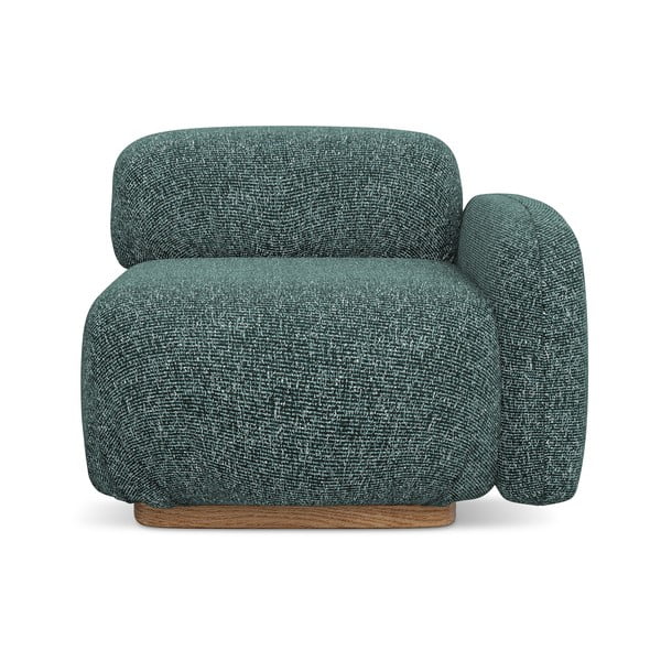 Tirkizna modularna sjedeća garnitura (s desnim kutom) Ailani – Makamii