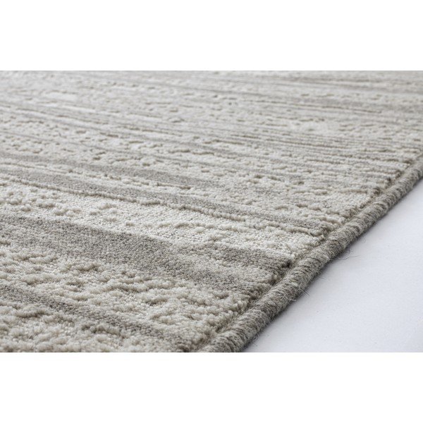 Svijetlo sivi vuneni tepih 200x300 cm Tejat – Agnella-image-1